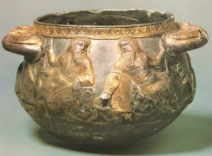 Scythian ceremonial vessel, Gaimanova Kurgan, Ukraine